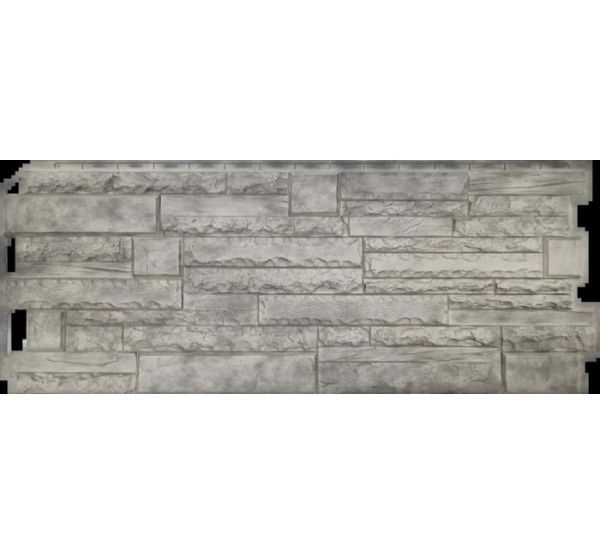 Фасадные панели (цокольный сайдинг)   Скалистый камень Пиренеи от производителя  Альта-профиль по цене 683 р