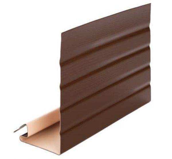 Околооконная планка Элит широкая, коричневая от производителя  Grand Line по цене 1 224 р