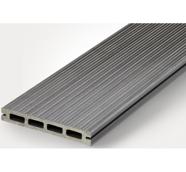 Террасная доска ДПК  «ECO» Серый от производителя  NanoWood по цене 372 р