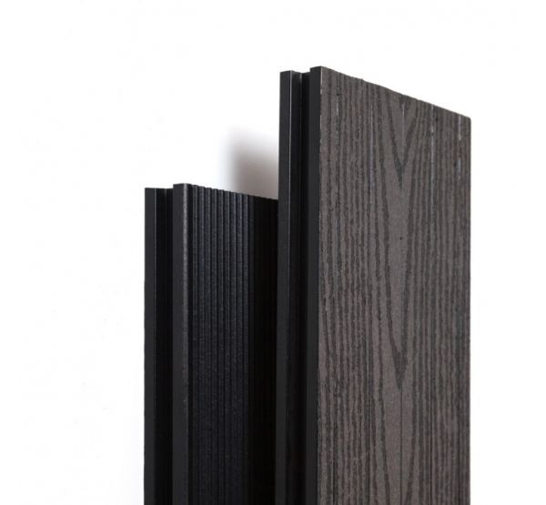 Террасная доска ДПК Tehno plus Графит от производителя Ecodecking по цене 695 р Террасная доска ДПК Tehno plus Графит от производителя Ecodecking по цене 695 р