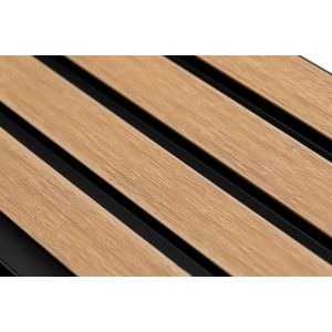 Фасадная реечная панель Скай коэкструзия Бук от производителя  Ecodecking по цене 960 р