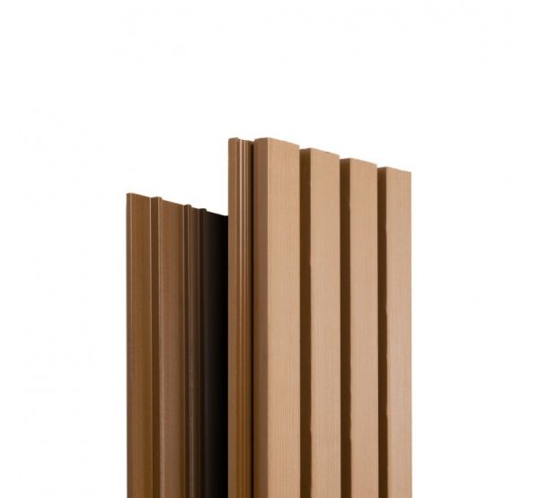 Реечная фасадная панель Техно Бронза от производителя Ecodecking по цене 956 р Реечная фасадная панель Техно Бронза от производителя Ecodecking по цене 956 р