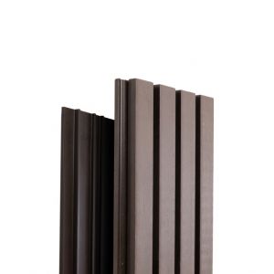 Реечная фасадная панель Техно Венге от производителя Ecodecking по цене 921 р Реечная фасадная панель Техно Венге от производителя Ecodecking по цене 921 р