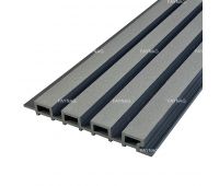 Доска Фасадная из ДПК Nika Рейка Антрацит