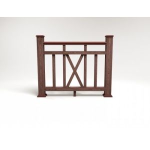 Ограждение ДПК цвет Шоколад Сборка №6 от производителя Faynag по цене 7 140 р Ограждение ДПК цвет Шоколад Сборка №6 от производителя Faynag по цене 7 140 р