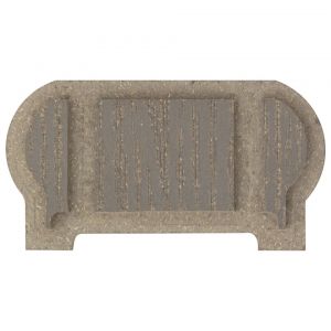 Заглушка торцевая для перил ДПК 95х50 Графит от производителя Faynag по цене 385 р Заглушка торцевая для перил ДПК 95х50 Графит от производителя Faynag по цене 385 р