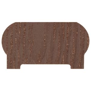 Заглушка торцевая для перил ДПК 95х50 Шоколад от производителя Faynag по цене 385 р Заглушка торцевая для перил ДПК 95х50 Шоколад от производителя Faynag по цене 385 р