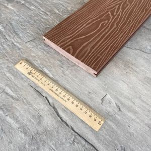 Террасная доска ДПК Solid Полнотелая 150х21 Каштан от производителя Latitudo по цене 880 р Террасная доска ДПК Solid Полнотелая 150х21 Каштан от производителя Latitudo по цене 880 р