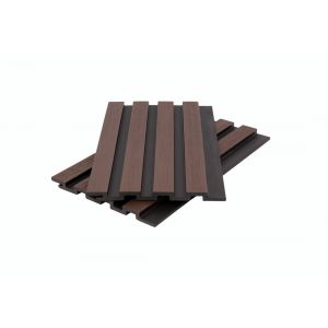 Стеновая панель брусковая из ДПК CO-EX MIX Chocolate Mix от производителя Polivan Group по цене 702 р Стеновая панель брусковая из ДПК CO-EX MIX Chocolate Mix от производителя Polivan Group по цене 702 р