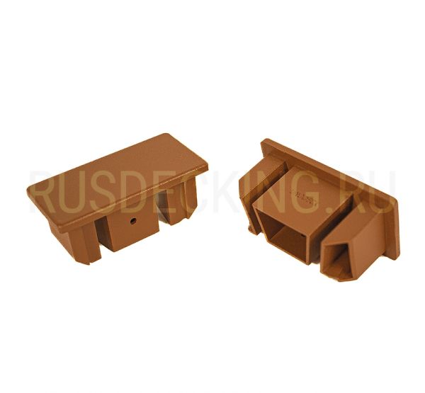 Заглушка для перил торцевая из алюминия от производителя RusDecking по цене 483 р Заглушка для перил торцевая из алюминия от производителя RusDecking по цене 483 р