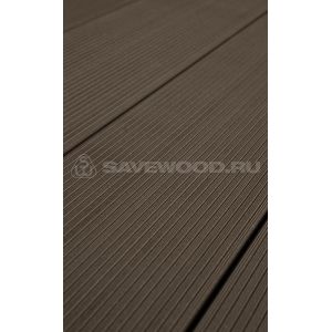 Террасная доска SW Salix Темно-коричневый от производителя  Savewood по цене 554 р