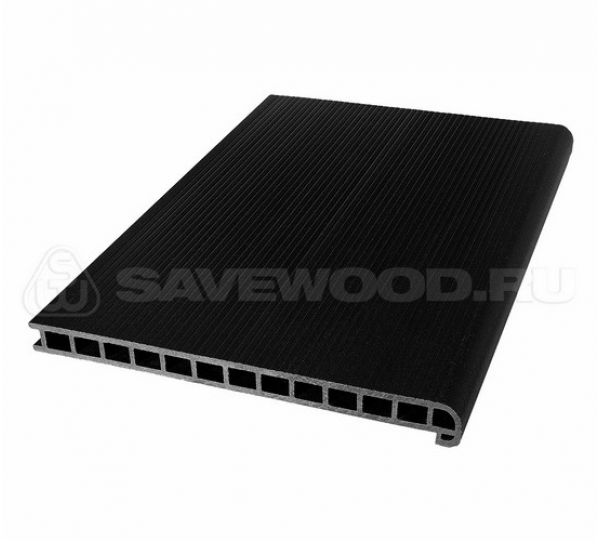 Профиль ДПК для ступеней и лестниц SW Radix Черный от производителя  Savewood по цене 2 904 р