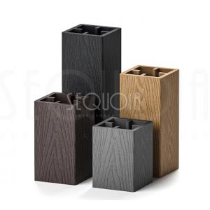 Столб Evolution 3D WOOD BROWN от производителя  Sequoia по цене 4 774 р