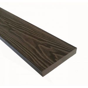 Террасная доска Смарт 3D Полнотелая без паза Венге Соренто от производителя  Terrapol по цене 1 149 р