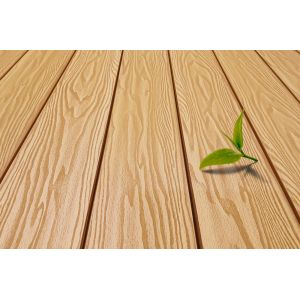 Террасная доска Смарт 3D Пустотелая с пазом Дуб Севилья от производителя  Terrapol по цене 740 р