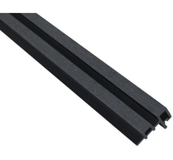 Угловой элемент ДПК для панели шлифованный Чёрный от производителя  OutDoor по цене 504 р