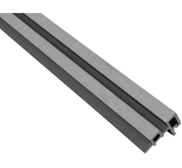 Угловой элемент ДПК для панели шлифованный Серый от производителя  OutDoor по цене 504 р