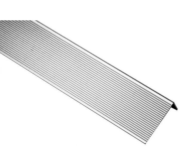Угол алюминиевый завершающий 3000x51.5x30 мм Серебро от производителя  OutDoor по цене 504 р