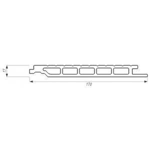 Фасадные панели ДПК SelecT Венге от производителя  Woodvex по цене 486 р