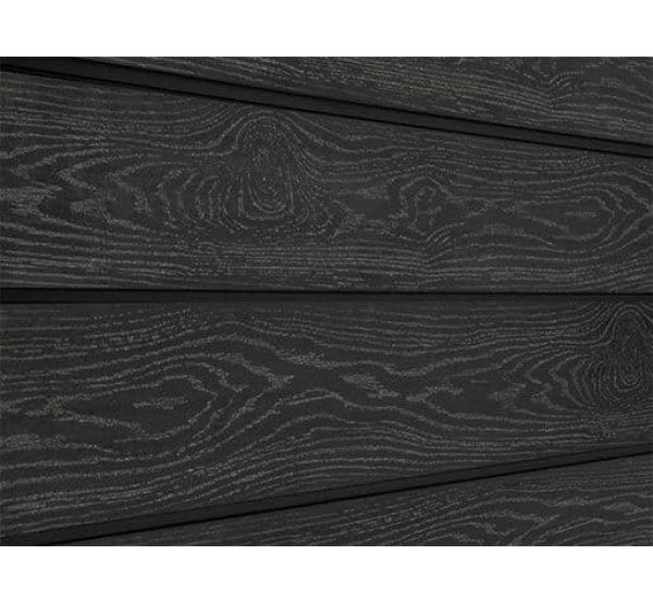 Фасадная доска ДПК SORBUS Черная Тангенциальная от производителя  Savewood по цене 468 р
