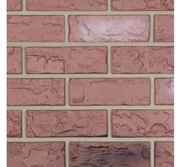 Цокольный сайдинг Hand-Laid Brick (Кирпич) USED RED Старый Красный Кирпич от производителя  Nailite по цене 912 р