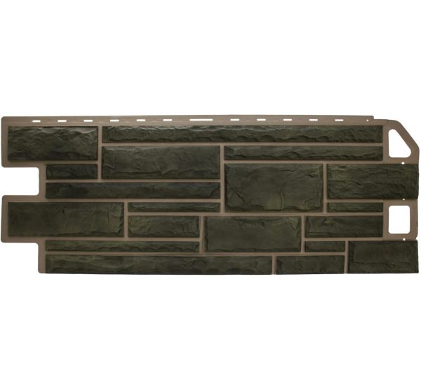 Фасадные панели (цокольный сайдинг) Камень Малахит от производителя Альта-профиль по цене 632 р Фасадные панели (цокольный сайдинг) Камень Малахит от производителя Альта-профиль по цене 632 р