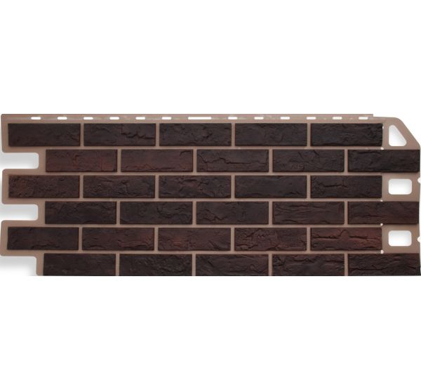 Фасадные панели (цокольный сайдинг)  Кирпич Жженый от производителя  Альта-профиль по цене 632 р