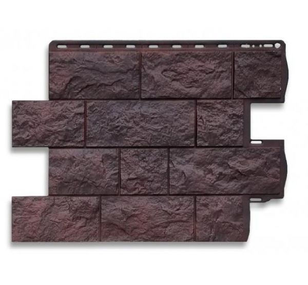 Фасадные панели (цокольный сайдинг)  Туф Ливанский от производителя  Альта-профиль по цене 539 р