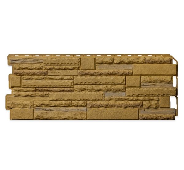 Фасадные панели (цокольный сайдинг) Скалистый камень Комби Альпы от производителя  Альта-профиль по цене 849 р