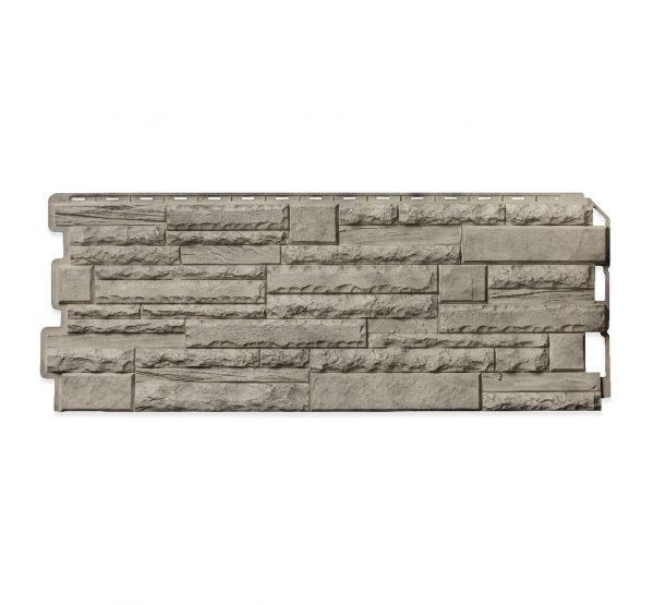Фасадные панели (цокольный сайдинг) Скалистый камень Пиренеи от производителя  Альта-профиль по цене 665 р