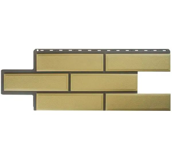 Фасадные панели (цокольный сайдинг) Венецианский камень Песчанный от производителя Альта-профиль по цене 598 р Фасадные панели (цокольный сайдинг) Венецианский камень Песчанный от производителя Альта-профиль по цене 598 р