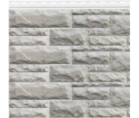 Цокольный сайдинг коллекция AirSide Скандинавский Серебристый туман Цокольный сайдинг коллекция AirSide Скандинавский Серебристый туман