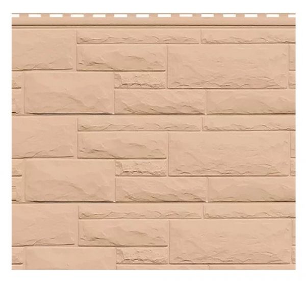 Цокольный сайдинг коллекция Airside - Камень Сандал от производителя Доломит по цене 450 р Цокольный сайдинг коллекция Airside - Камень Сандал от производителя Доломит по цене 450 р