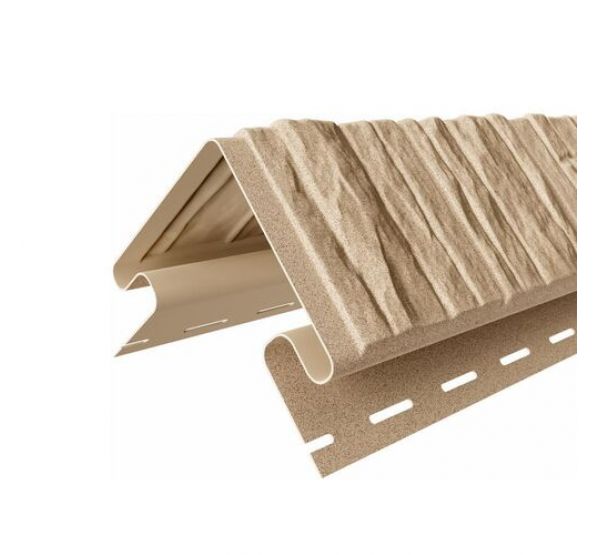 Угол наружный Скалистый Риф Премиум Умбра от производителя  Доломит по цене 1 370 р