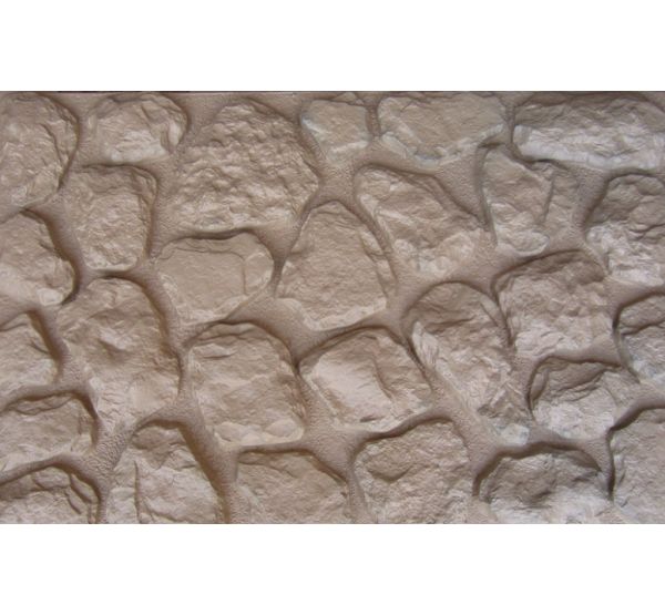 Фасадные панели Камень мелкий Бежевый от производителя  Aelit по цене 384 р