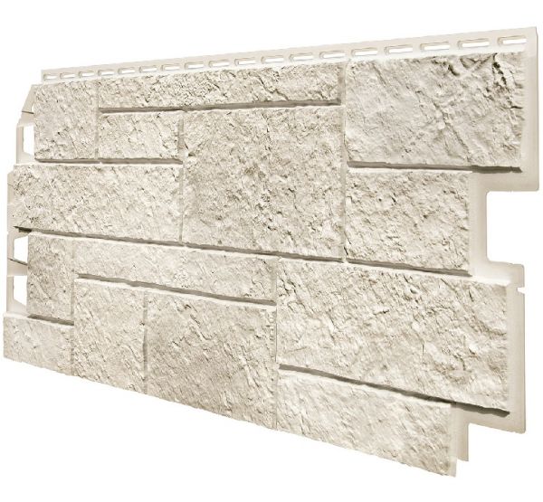 Фасадные панели (Цокольный Сайдинг) VOX Sandstone Бежевый от производителя  Vox по цене 690 р