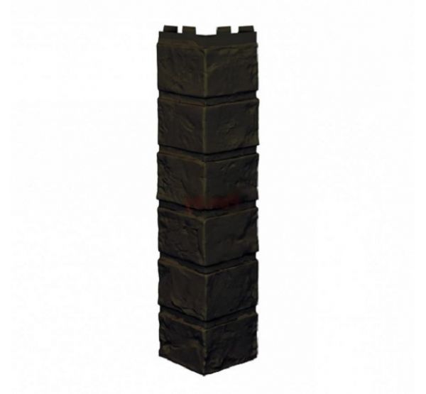 Угол наружный к Фасадным Панелям Vilo Brick Dark-Brown от производителя  Vox по цене 576 р
