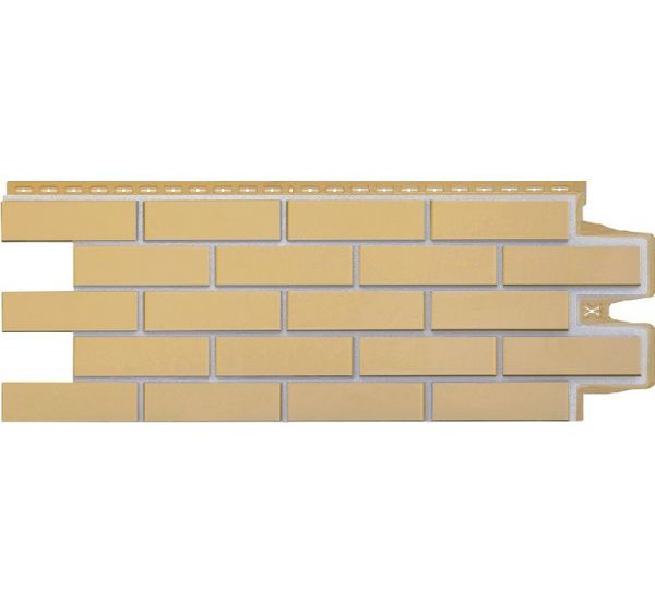 Фасадные панели Премиум клинкерный кирпич Песочный (Горчичный) от производителя  Grand Line по цене 540 р