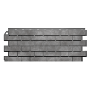 Фасадные панели (цокольный сайдинг) Кирпич Клинкерный 3D Бежево-Серый от производителя  Fineber по цене 538 р