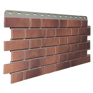 Фасадные панели (цокольный сайдинг) Кирпич Клинкерный 3D Керамически черный от производителя  Fineber по цене 590 р