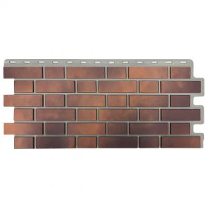 Фасадные панели (цокольный сайдинг) Кирпич Клинкерный 3D Керамически черный от производителя  Fineber по цене 590 р