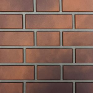 Фасадные панели (цокольный сайдинг) Кирпич Клинкерный 3D Керамически черный от производителя  Fineber по цене 590 р