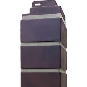 Угол наружный Кирпич Клинкерный 3D Коричнево-Чёрный от производителя Fineber по цене 490 р Угол наружный Кирпич Клинкерный 3D Коричнево-Чёрный от производителя Fineber по цене 490 р