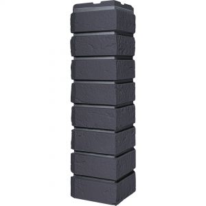 Угол наружный Коллекция кирпич баварский Графит от производителя Fineber по цене 540 р Угол наружный Коллекция кирпич баварский Графит от производителя Fineber по цене 540 р