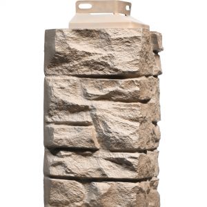 Угол наружный коллекция Скала Песочный от производителя  Fineber по цене 590 р