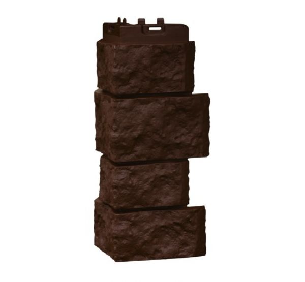 Угол Стандарт Дикий камень  Шоколадный (Коричневый) от производителя  Grand Line по цене 492 р