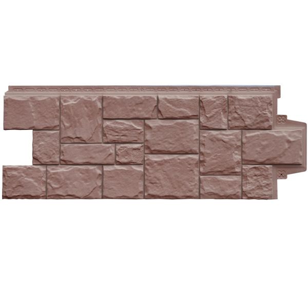 Фасадные панели Крупный камень Элит Миндаль от производителя  Grand Line по цене 564 р