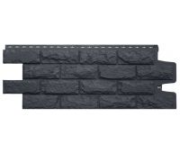 Фасадные панели Стандарт Камень колотый Графит Фасадные панели Стандарт Камень колотый Графит