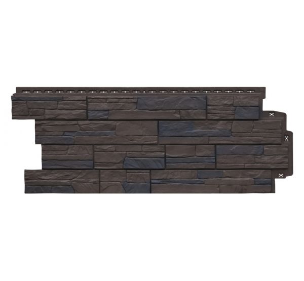 Фасадные панели Сланец Элит Орех от производителя  Grand Line по цене 655 р