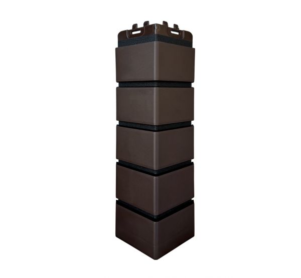 Угол Премиум клинкерный кирпич Шоколадный (шов RAL 9005) от производителя Grand Line по цене 708 р Угол Премиум клинкерный кирпич Шоколадный (шов RAL 9005) от производителя Grand Line по цене 708 р